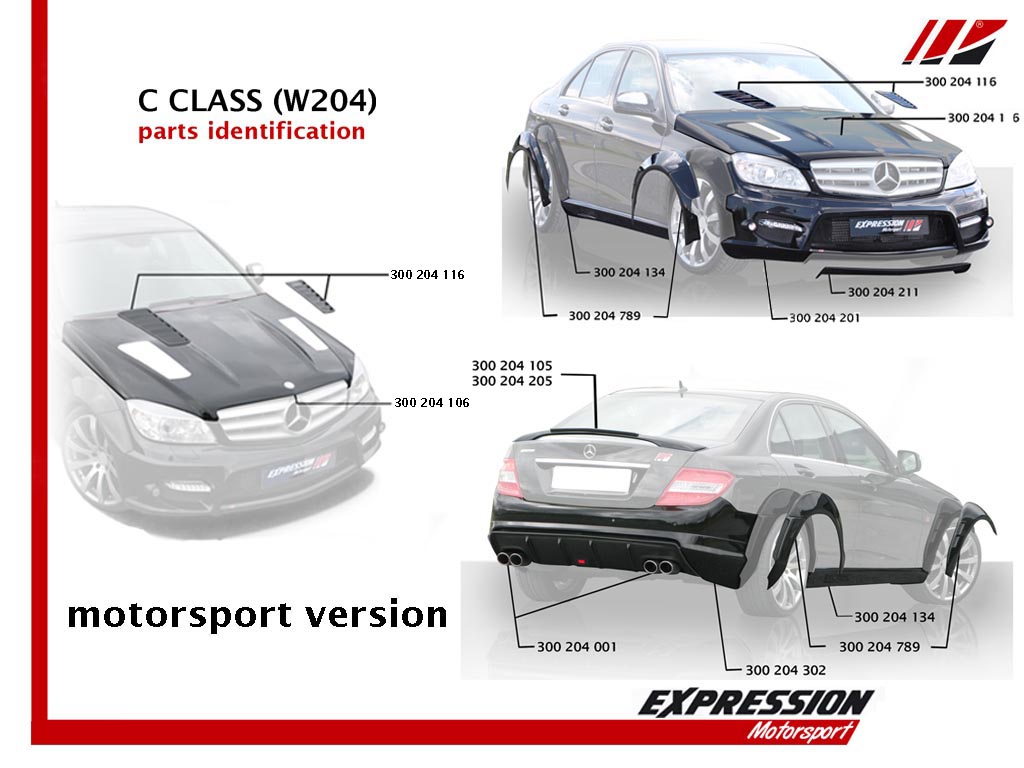 Expression motorsport - Tuning for Mercedes-Benz - C Class w203