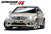 Mercedes C63 AMG w204 wide body kit Expression Motorsport