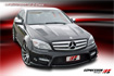 Mercedes C63 AMG w204 wide body kit Expression Motorsport