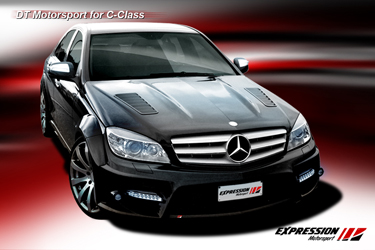 Mercedes C w204  body kit Expression Motorsport