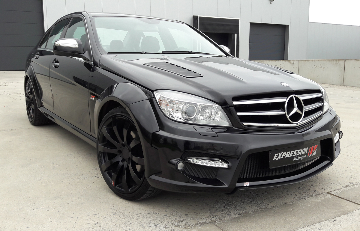 Mercedes C-Class W204 - body kit, bodykit, wide body kit, tuning