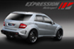 Mercedes ML63 AMG  wide body kit expression Motorsport