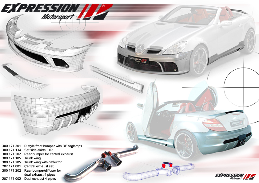 Expression motorsport - Tuning for Mercedes-Benz - SLK r171